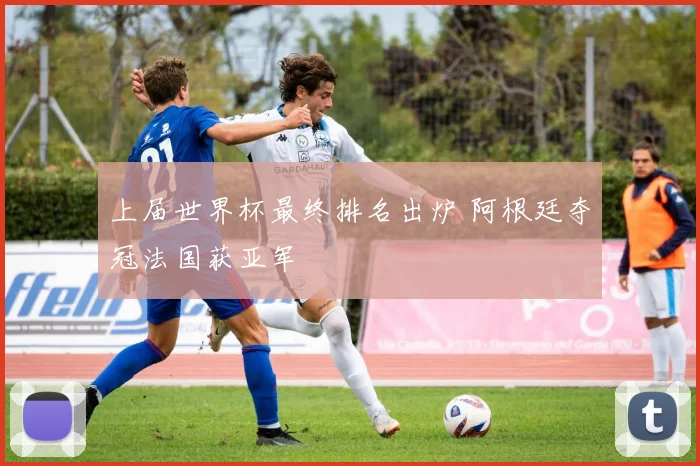 上届世界杯最终排名出炉 阿根廷夺冠法国获亚军