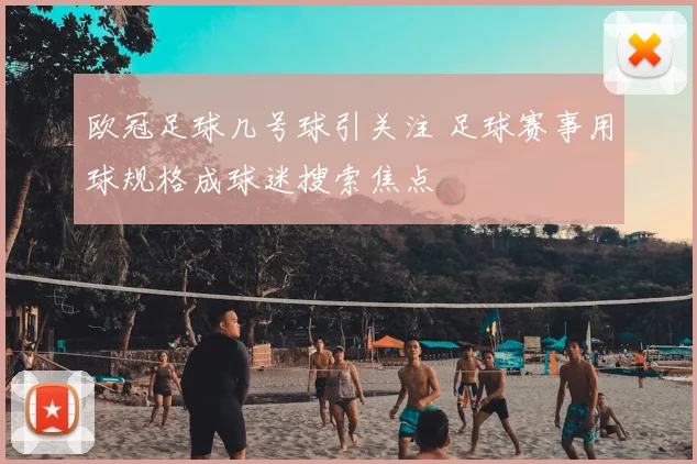 欧冠足球几号球引关注 足球赛事用球规格成球迷搜索焦点